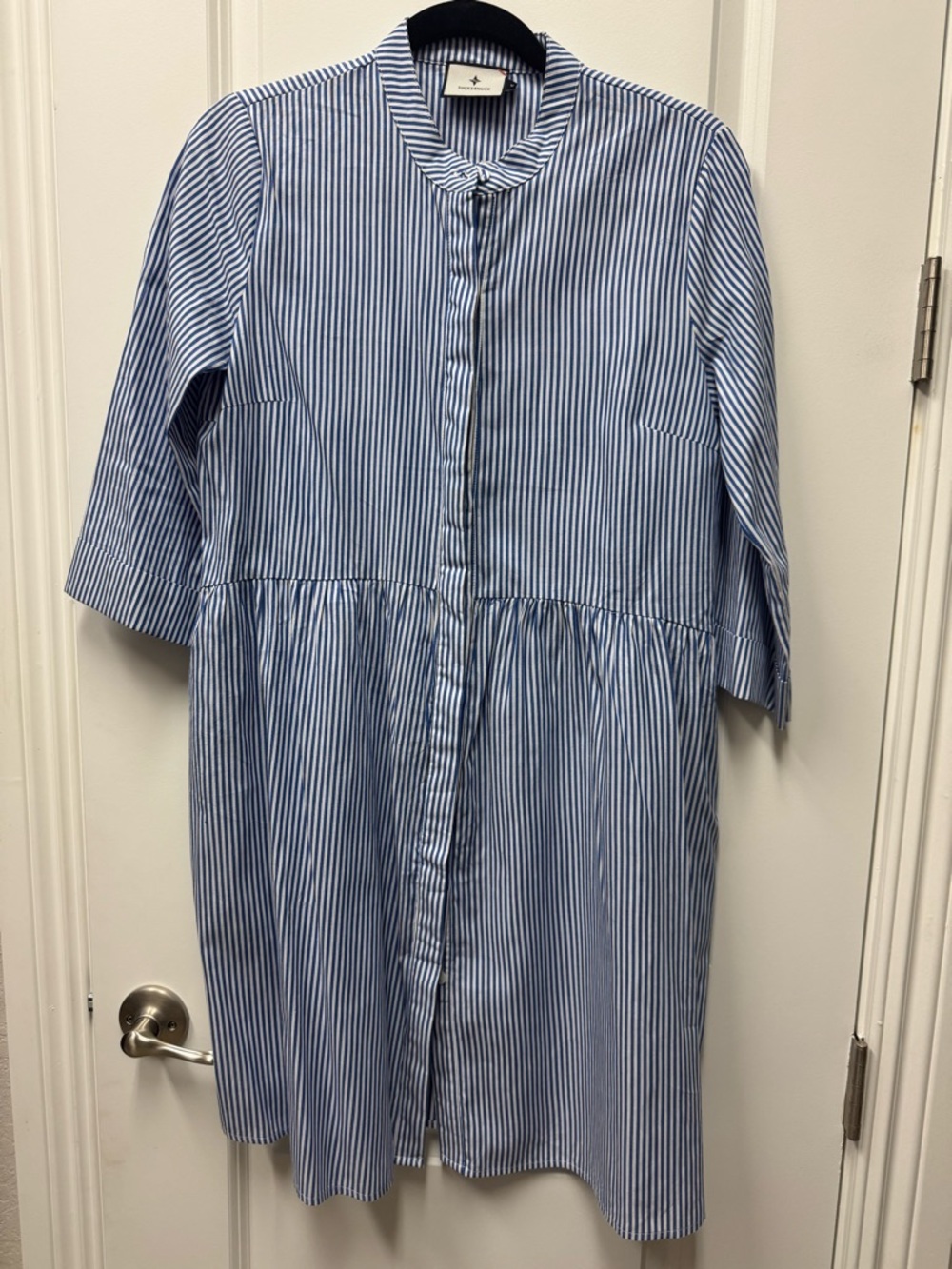 Tuckernuck Blue Stripe Royal Shirt Dress
